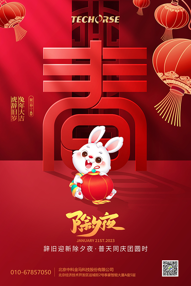 金马科技祝您兔年大吉，万事顺意！